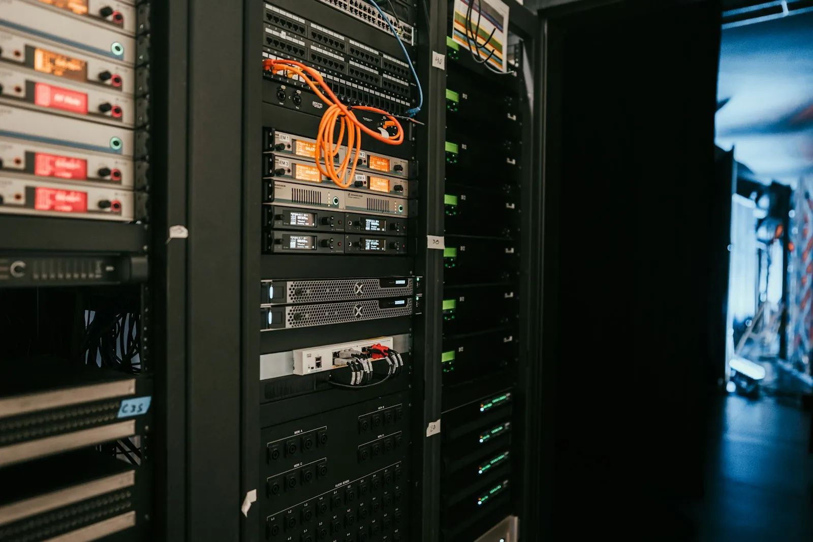Server rack and infrastructure for system integration